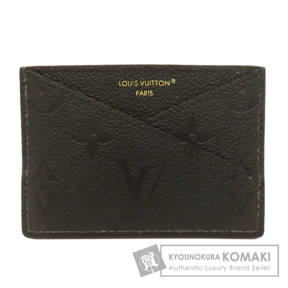 Louis Vuitton Portecartes Crisscross Card Case Wallet Empreinte